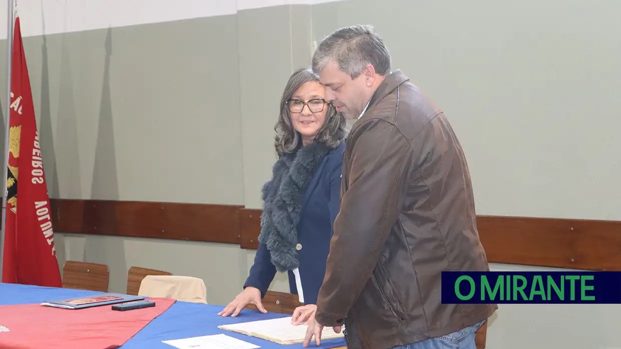 Luís Ribeiro assume presidência dos Bombeiros Voluntários de Rio Maior