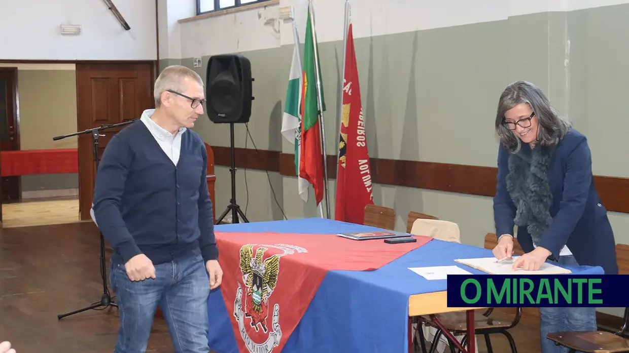 Luís Ribeiro assume presidência dos Bombeiros Voluntários de Rio Maior