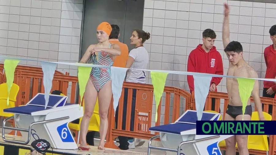 Nadadores da Viver Santarém competiram no Campeonato Nacional de Juvenis
