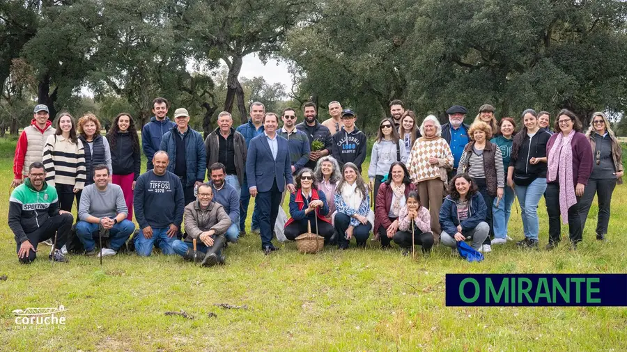 Túberas levam participantes ao terreno no Encontro de Primavera em Coruche