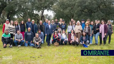 Túberas levam participantes ao terreno no Encontro de Primavera em Coruche