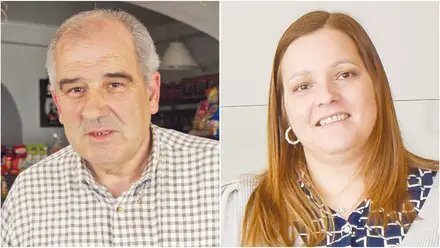 António Carlos Calhau e Diana Vicente