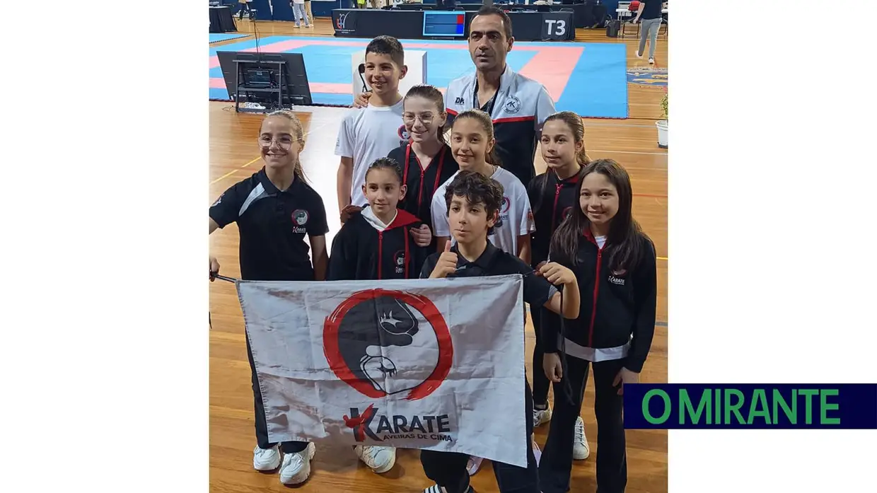 Atletas de Aveiras de Cima conquistam títulos regionais de karaté