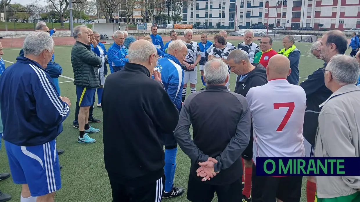 Almeirim acolheu o primeiro estágio das equipas nacionais de walking football Portugal