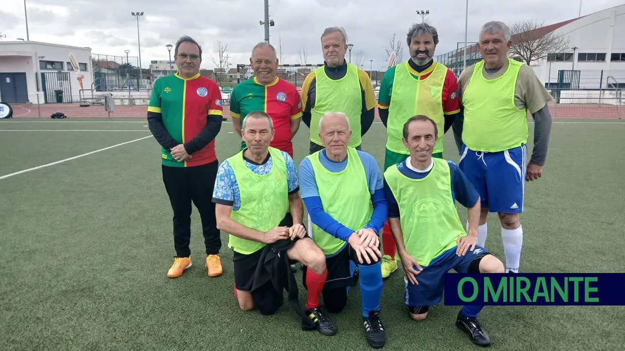 Almeirim acolheu o primeiro estágio das equipas nacionais de walking football Portugal