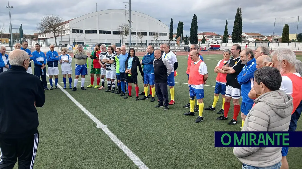 Almeirim acolheu o primeiro estágio das equipas nacionais de walking football Portugal