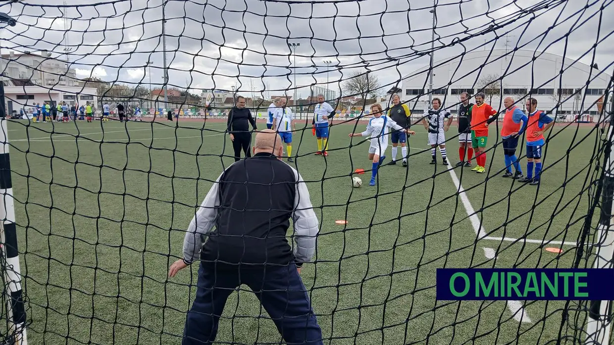 Almeirim acolheu o primeiro estágio das equipas nacionais de walking football Portugal