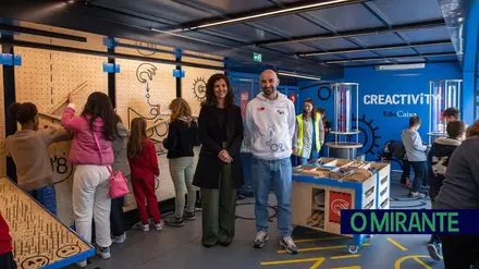 Autocarro da criatividade parou na Golegã para desafiar miúdos e graúdos