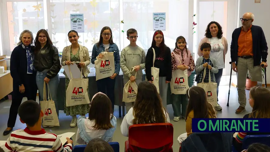 Alunos de Salvaterra de Magos dão voz a autores locais em concurso de leitura
