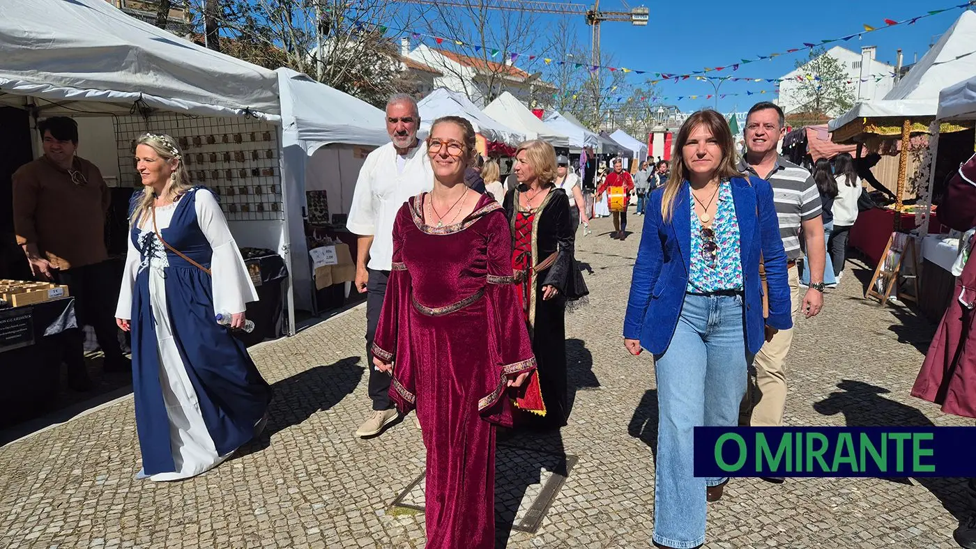 Benavente recua à Idade Média com feira medieval e cozinha ao vivo