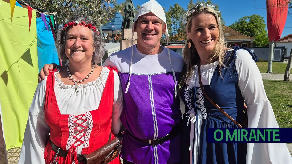 Benavente recua à Idade Média com feira medieval e cozinha ao vivo