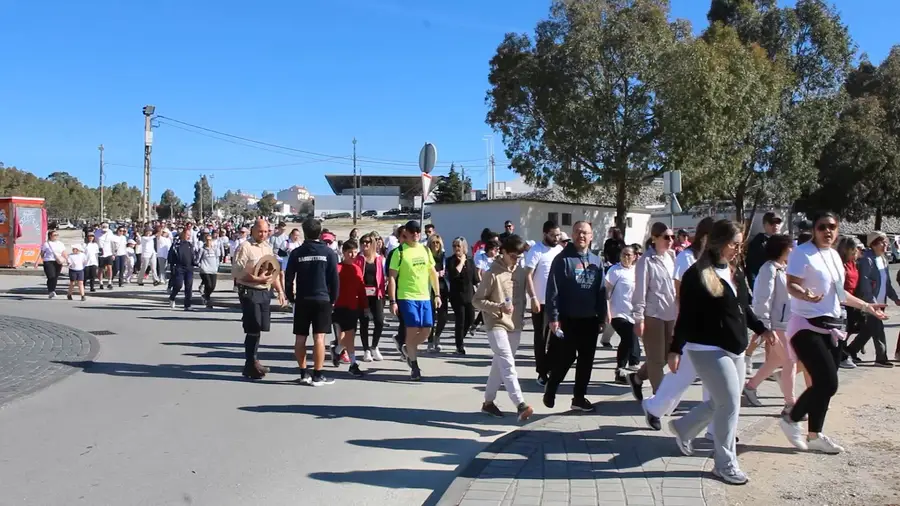 Caminhada Solidária no Cartaxo junta 700 inscritos pela inclusão