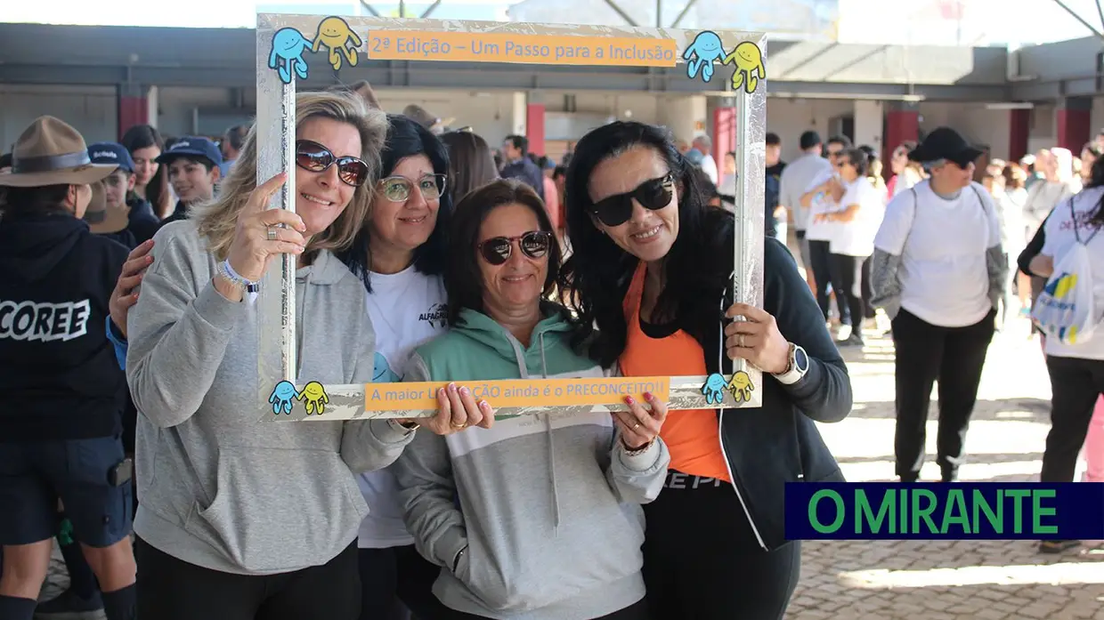 Caminhada Solidária no Cartaxo junta 700 inscritos pela inclusão