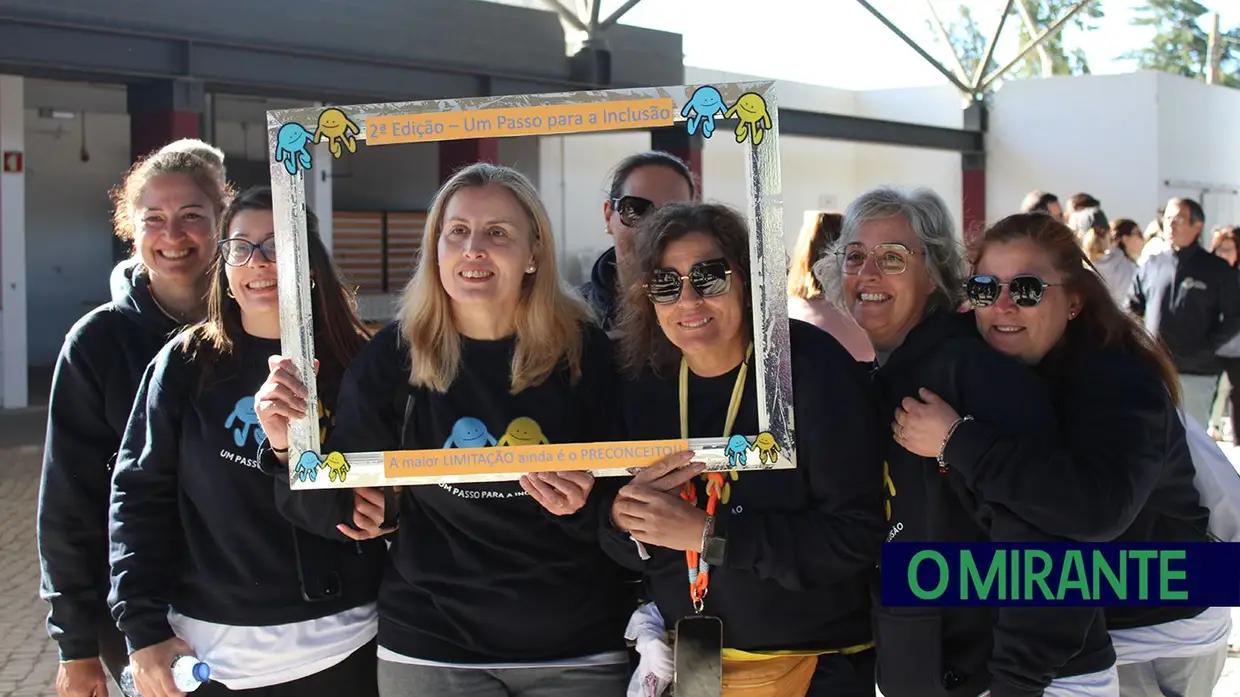 Caminhada Solidária no Cartaxo junta 700 inscritos pela inclusão