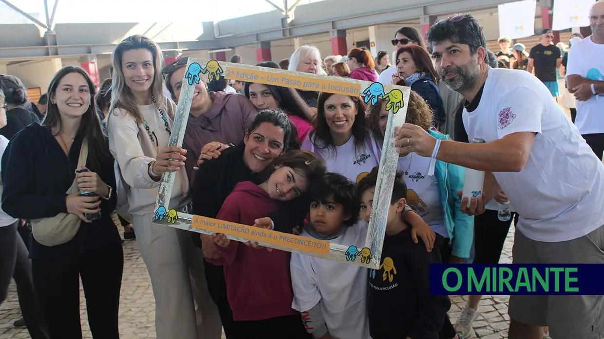 Caminhada Solidária no Cartaxo junta 700 inscritos pela inclusão