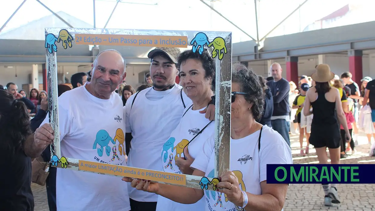 Caminhada Solidária no Cartaxo junta 700 inscritos pela inclusão