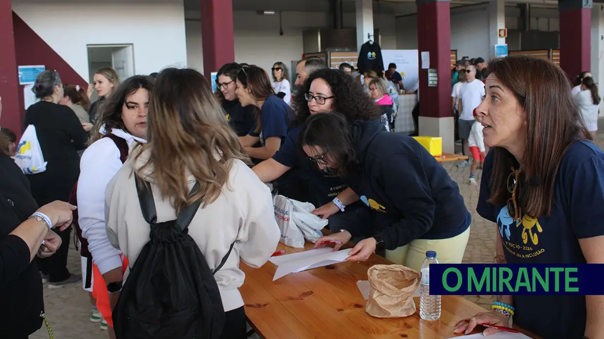 Caminhada Solidária no Cartaxo junta 700 inscritos pela inclusão