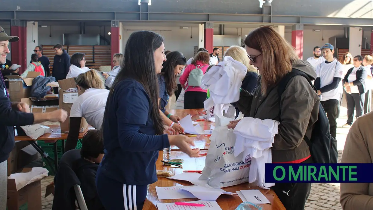 Caminhada Solidária no Cartaxo junta 700 inscritos pela inclusão