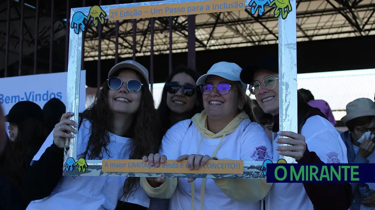 Caminhada Solidária no Cartaxo junta 700 inscritos pela inclusão