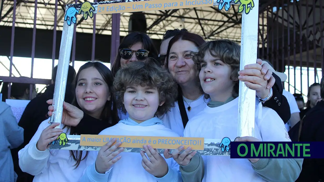 Caminhada Solidária no Cartaxo junta 700 inscritos pela inclusão