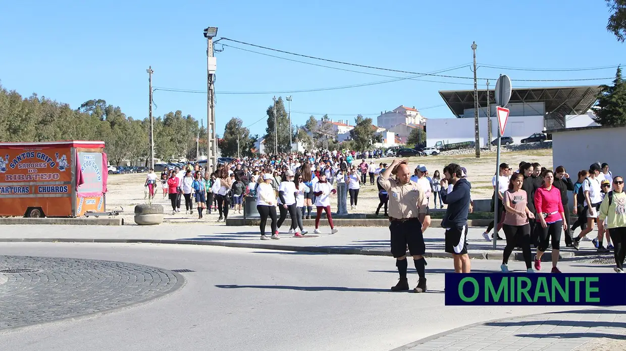 Caminhada Solidária no Cartaxo junta 700 inscritos pela inclusão