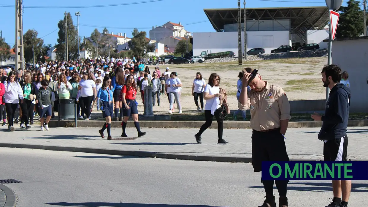 Caminhada Solidária no Cartaxo junta 700 inscritos pela inclusão