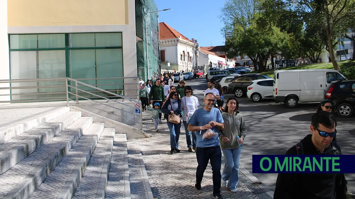 Caminhada Solidária no Cartaxo junta 700 inscritos pela inclusão