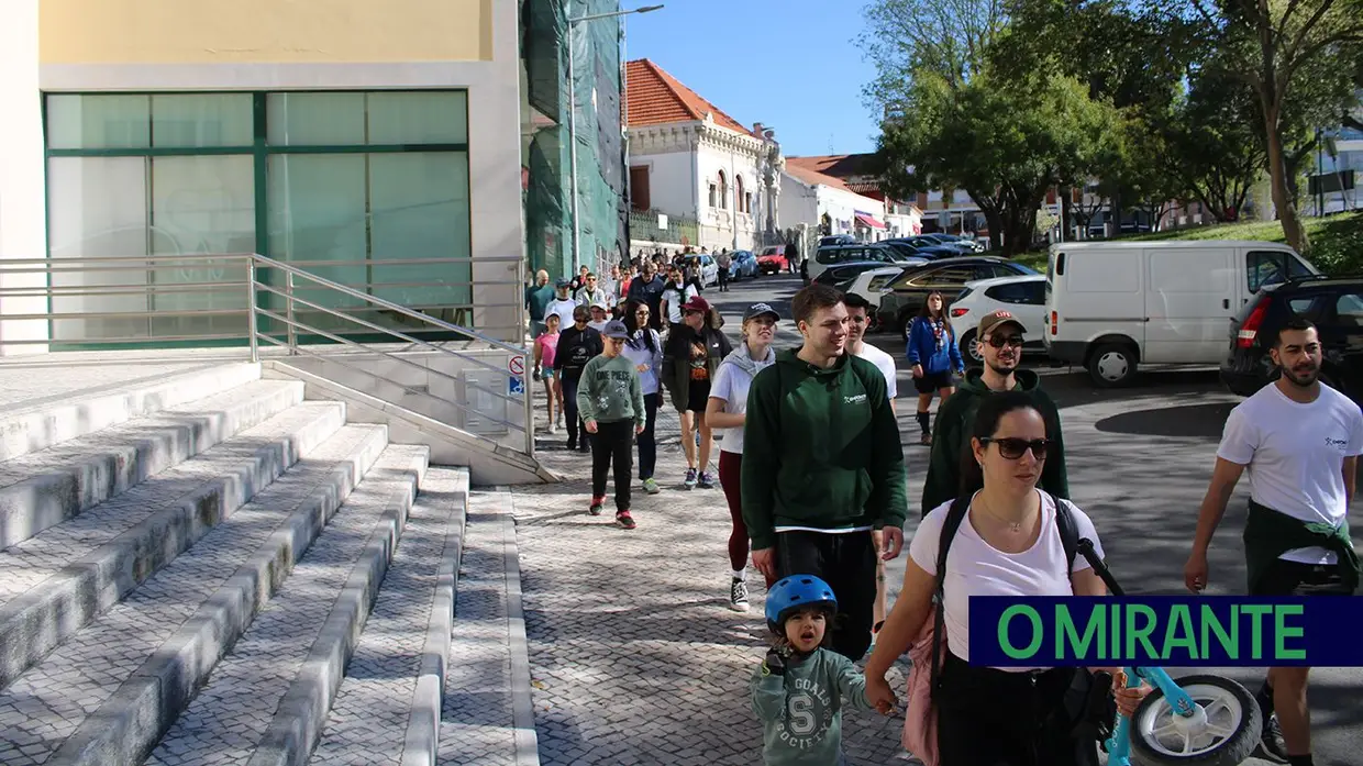 Caminhada Solidária no Cartaxo junta 700 inscritos pela inclusão