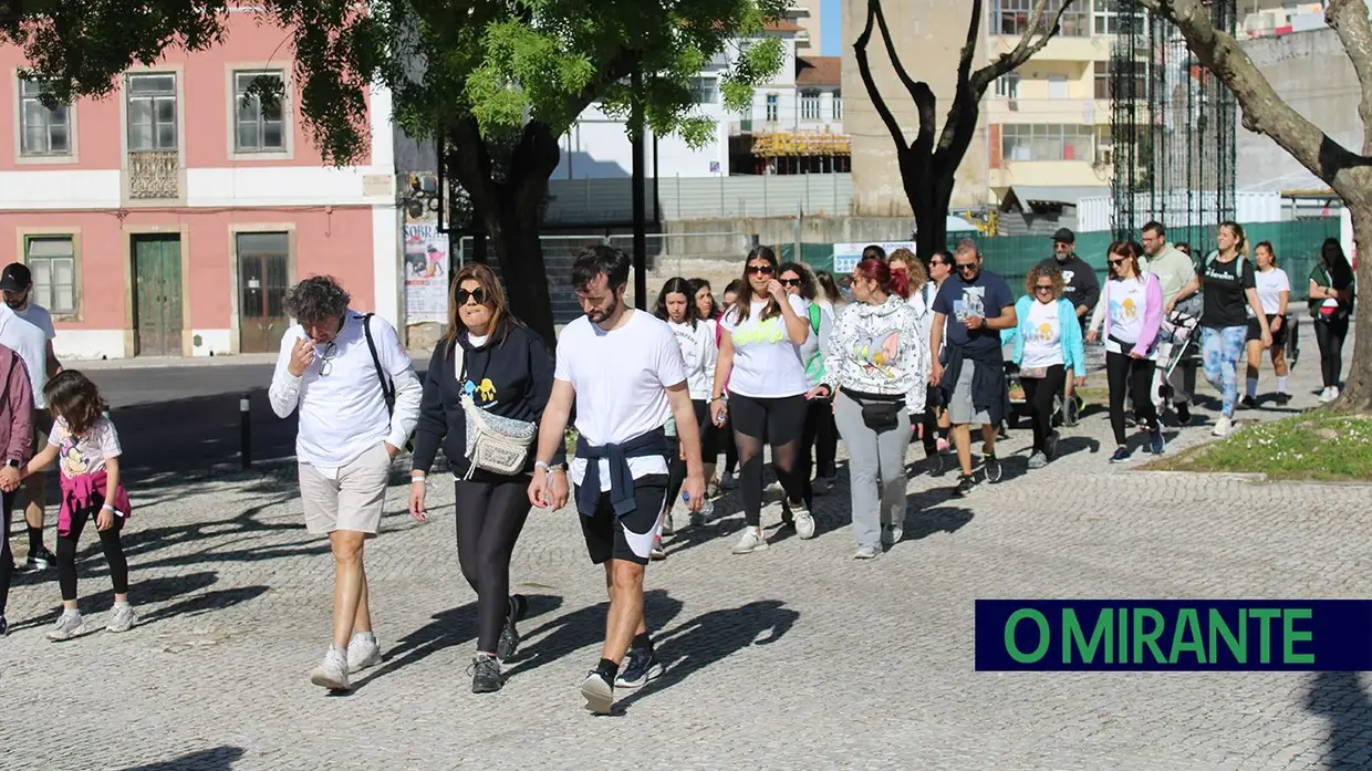 Caminhada Solidária no Cartaxo junta 700 inscritos pela inclusão
