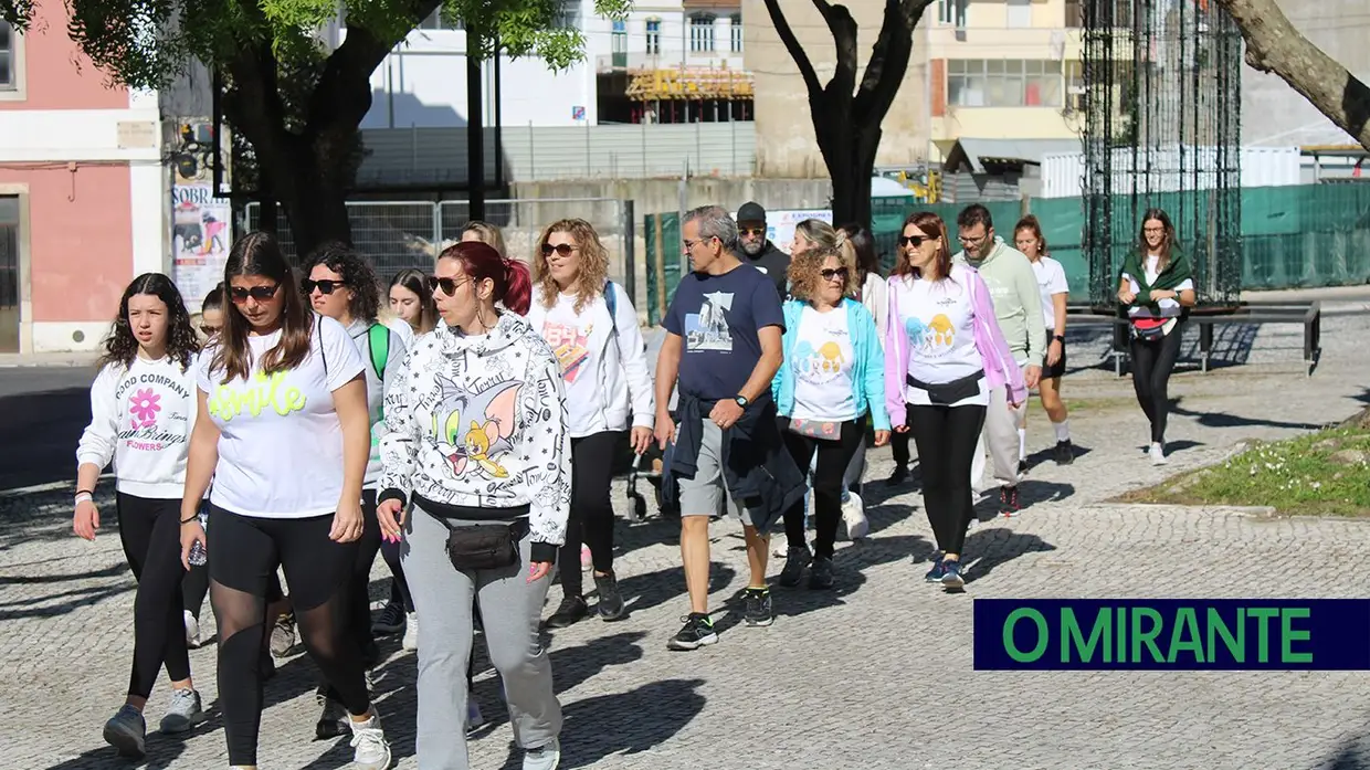 Caminhada Solidária no Cartaxo junta 700 inscritos pela inclusão