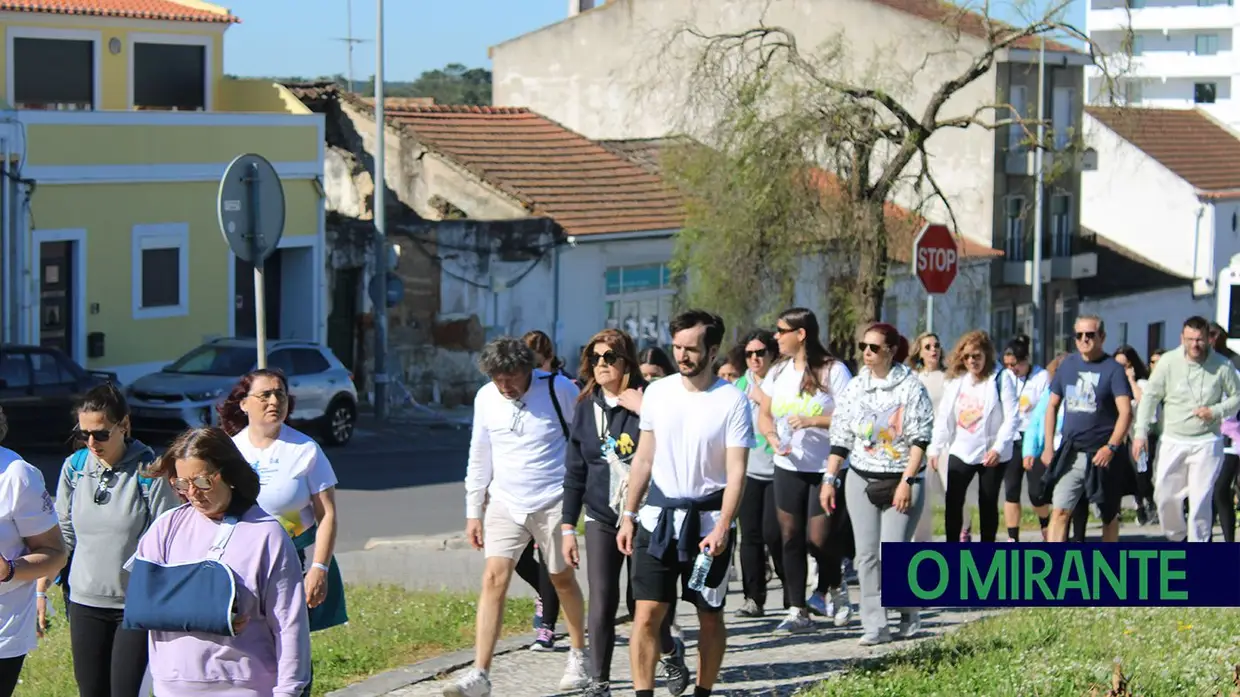 Caminhada Solidária no Cartaxo junta 700 inscritos pela inclusão