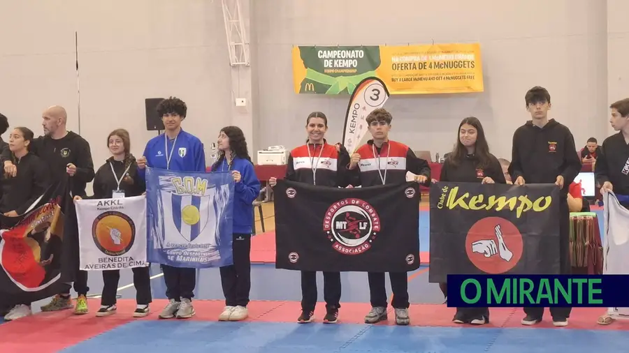 Atletas da Póvoa de Santa Iria com bons resultados no Campeonato Regional Centro-Sul de Kempo