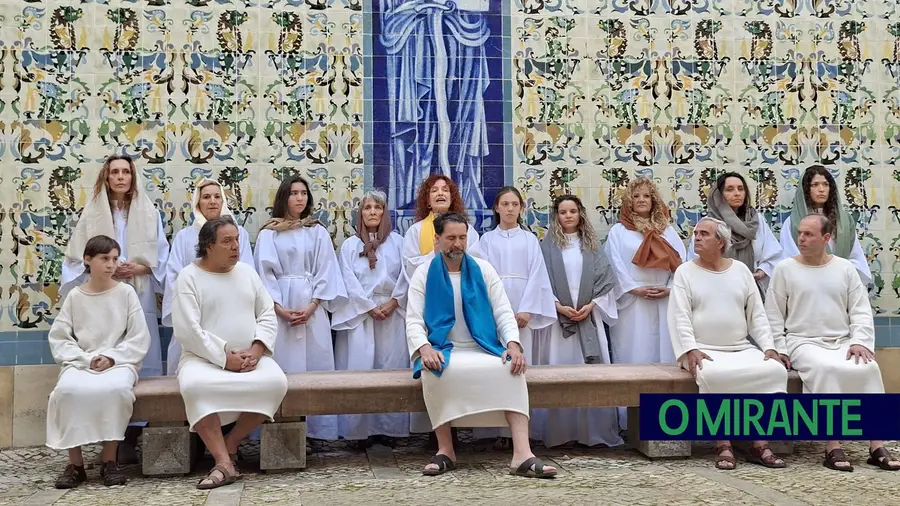 “Paixão” mobilizou centenas de pessoas e transformou Tomar num palco ao ar livre