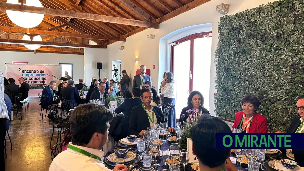 Município de Azambuja promoveu o 2.º Encontro de Empresários do Concelho