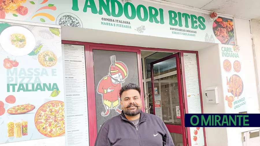 Sabores exóticos da Índia cozinhados em forno no “Tandoori Bites” de Santarém