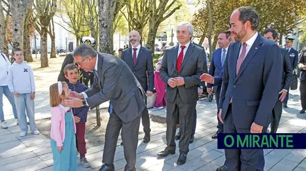 Seguro teve um dia memorável na sua primeira vez em Santarém como Presidente da República