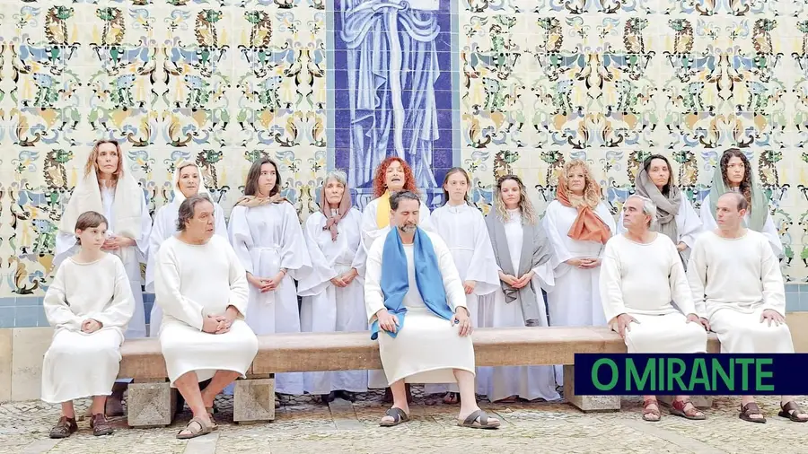 “Paixão” mobilizou centenas de pessoas e transformou Tomar num palco ao ar livre