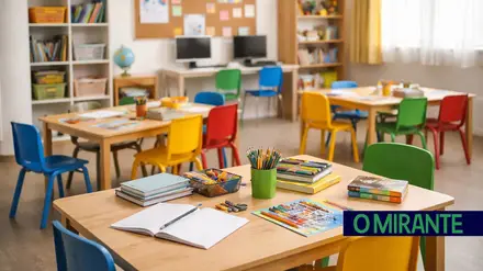 sala de aula crianças infantário 