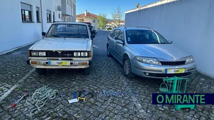 Cinco detidos em Ourém por furto de metais não preciosos