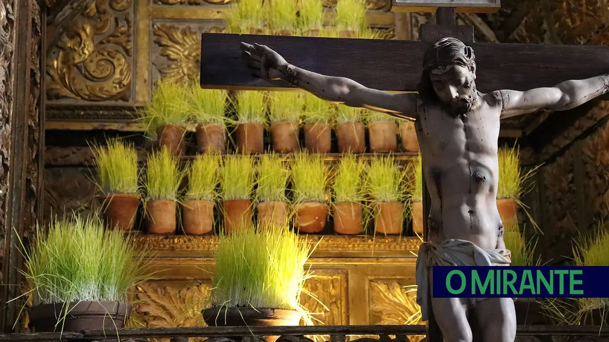 Igrejas e capelas do Sardoal decoradas para celebrar Semana Santa