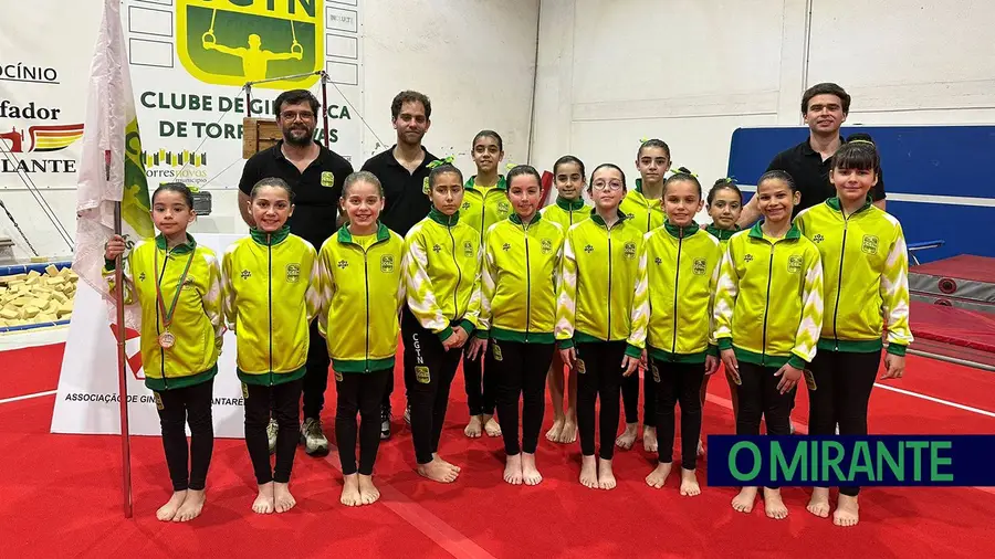 Clube de Ginástica de Torres Novas soma 27 pódios em torneio