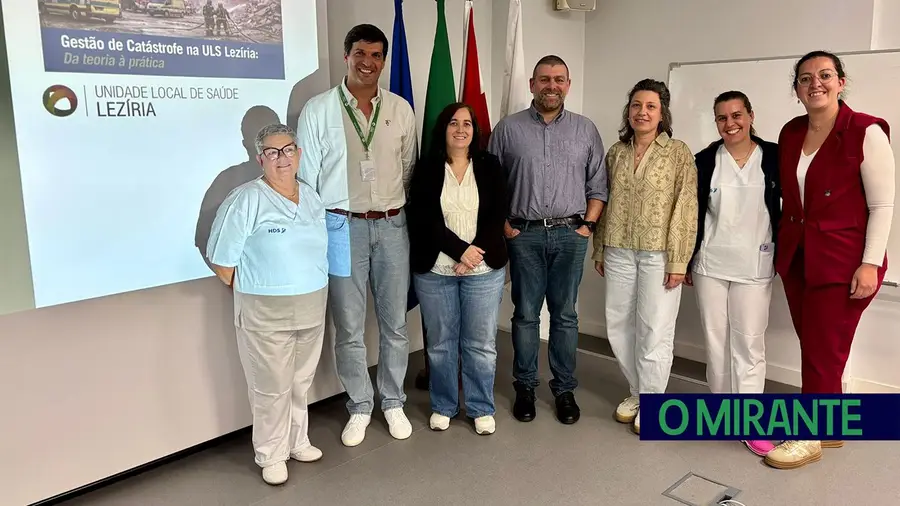 ULS Lezíria promove formação prática sobre gestão de catástrofes