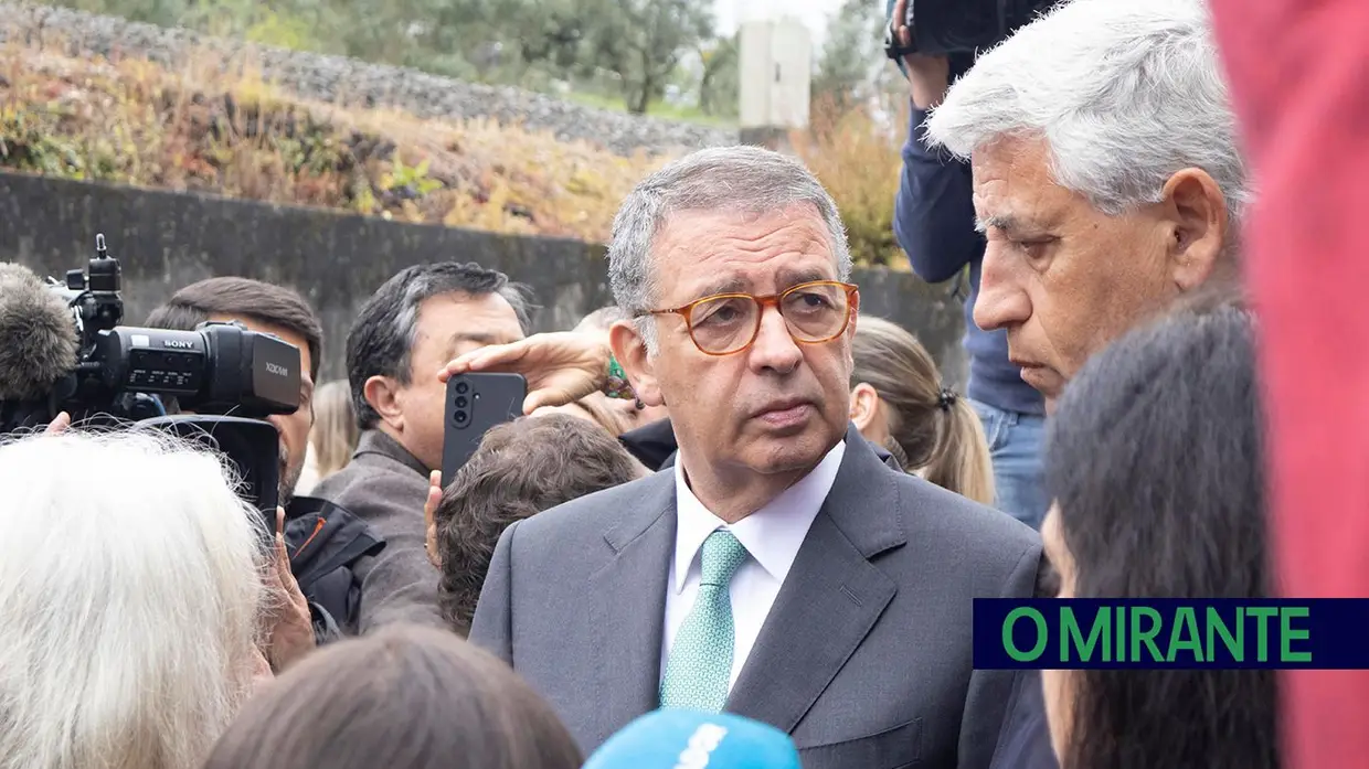 Presidente da República acompanha situação de famílias afectadas pelas tempestades em Ourém