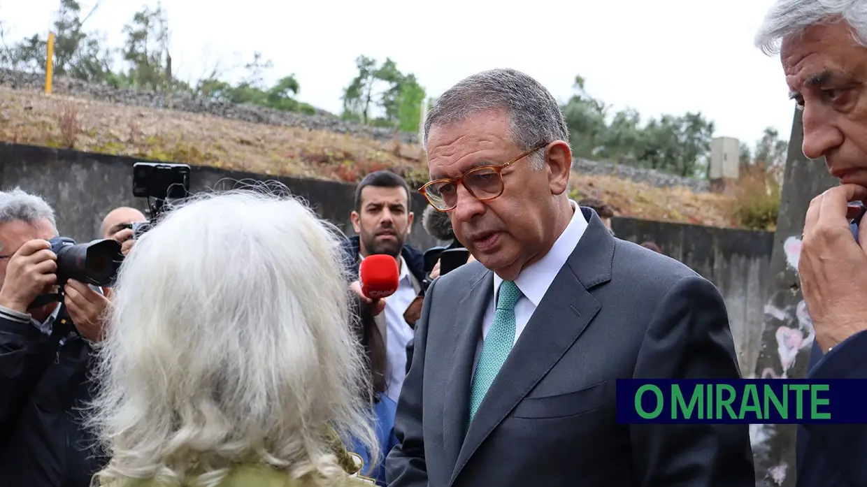 Presidente da República acompanha situação de famílias afectadas pelas tempestades em Ourém