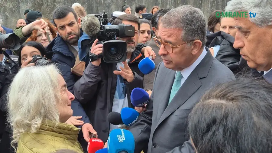 Presidente da República ouve famílias afectadas pelas intempéries em Ourém