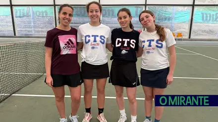 Mais uma vitória da equipa sénior feminina do Clube de Ténis e Padel de Santarém