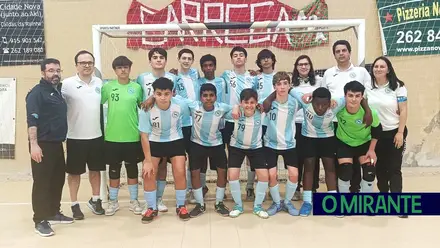 Vitória de Santarém com duplo triunfo nas Taças Nacionais de Futsal