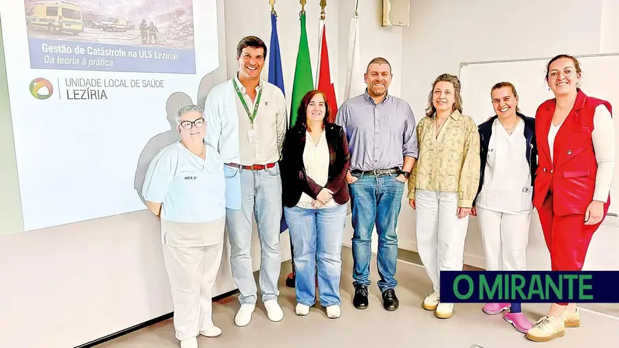 ULS Lezíria promove formação prática sobre gestão de catástrofes
