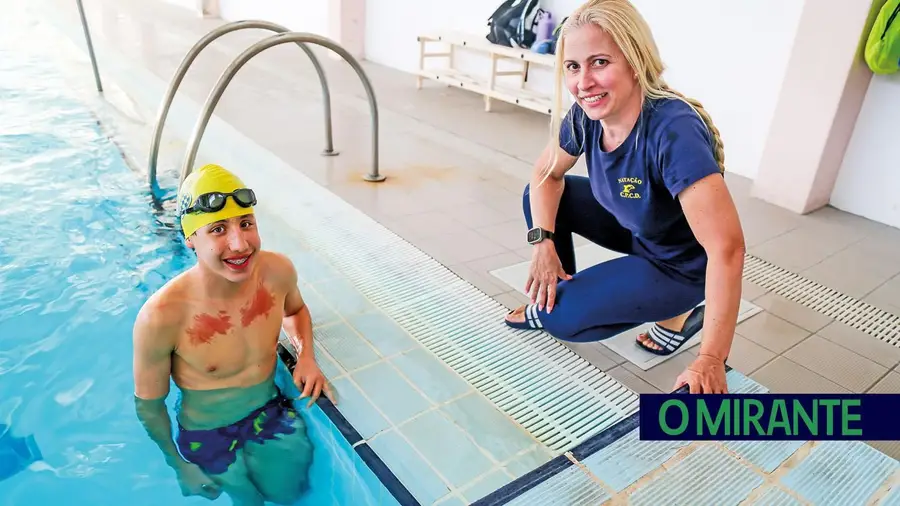 Simão Concha é campeão nacional e bate recordes na natação adaptada