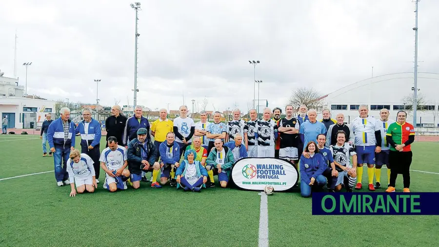 Almeirim recebeu o primeiro estágio das equipas nacionais de walking football Portugal